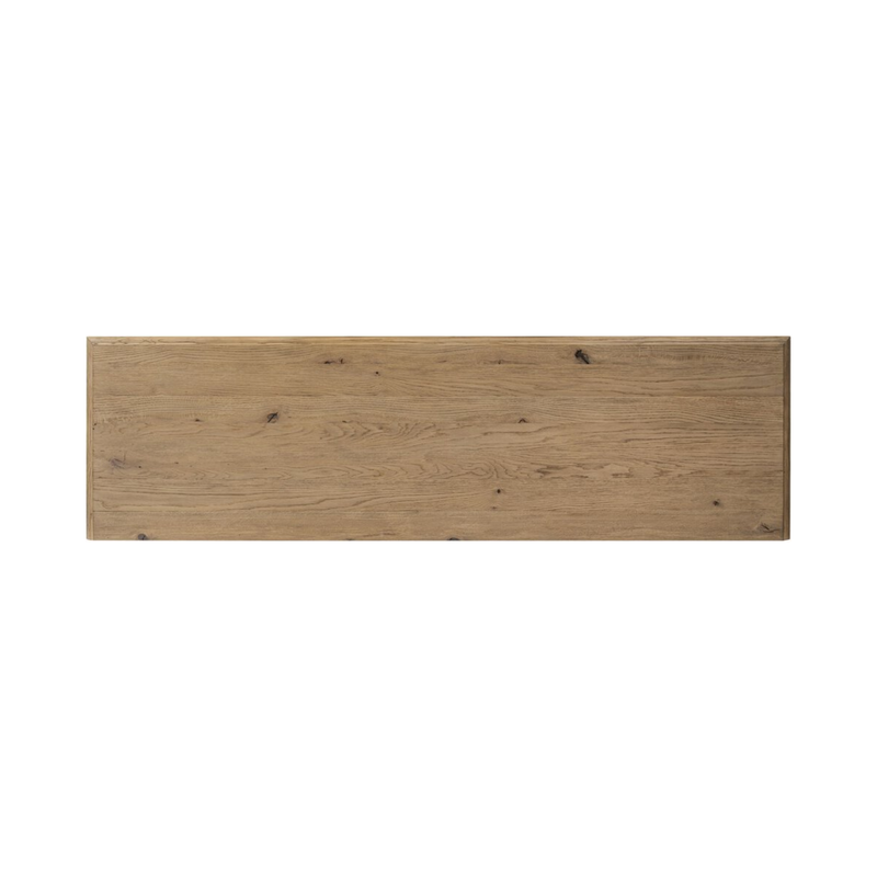 Maggie 6 Drawer Dresser in Aged Smoked Oak