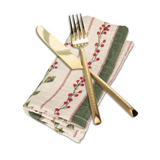 Hollyberry Stripes Napkin