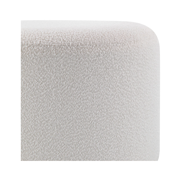 Audrina Ottoman Boucle