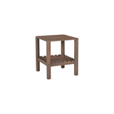 Wiley Side Table in Vintage Brown