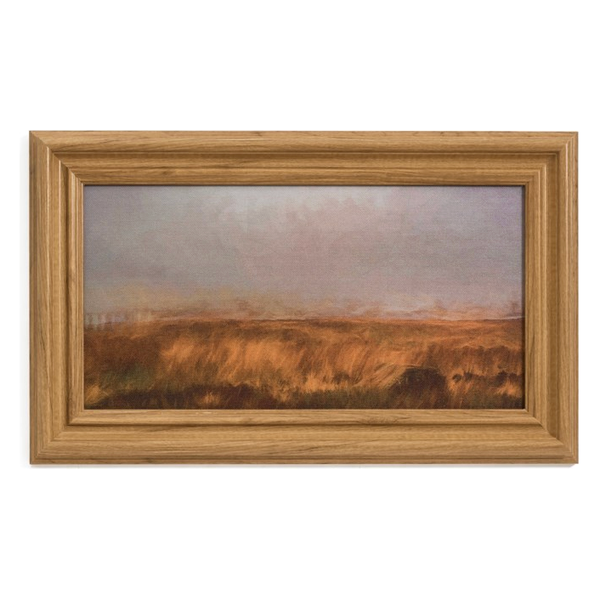 Wall Art Canvas Print Dry Fields