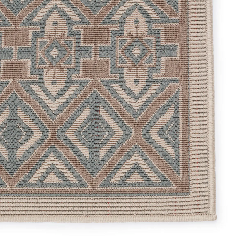 Mahaba Rug MAH03 - Greige/ Sesame/ Green