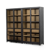 Millie Double Cabinet in Matte Black