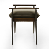 Charlotte Bench in Modern Velvet Loden