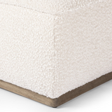 Sinclair Square Ottoman in Knoll Natural