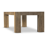 Abaso Dining Table in Rustic Oak