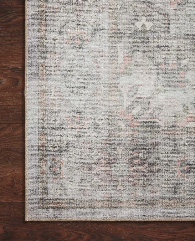 Heidi Rug Collection- Dove/Blush