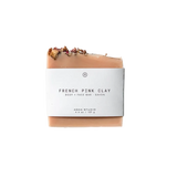 French Pink Clay Body + Face Bar
