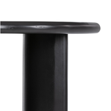 Paden End Table in Aged Black Acacia