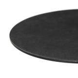 Jocelyn End Table in Raw Black Iron