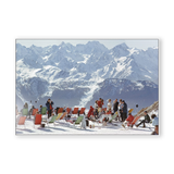 Lounging In Verbier by Slim Aarons