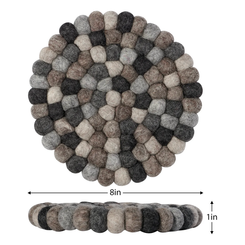 Modwool Felt Ball 8" Trivet