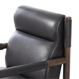 Kiano Desk Chair in Bosa Black