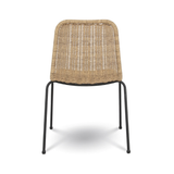 Calabria Stackable Dining Chair in Natural