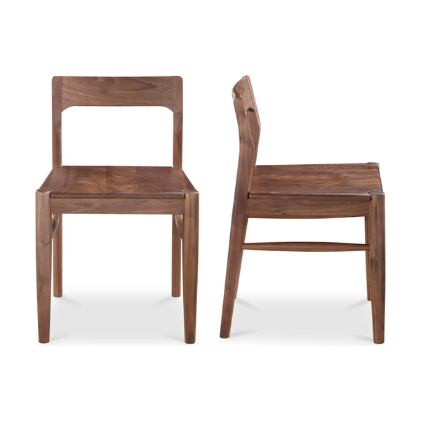 Owing Dining Chair in Walnut - Set of Two