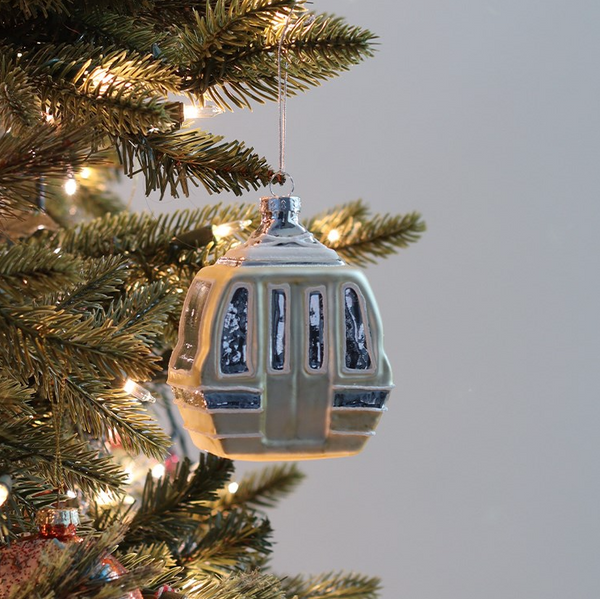 Champagne Gondola Ornament