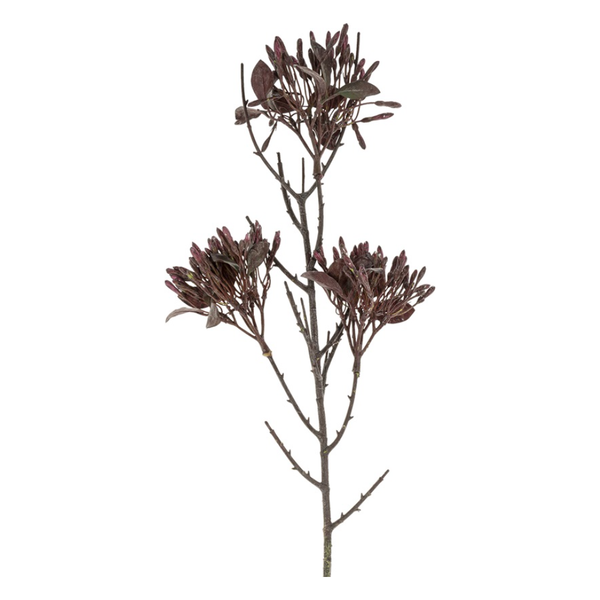 Wild Flower Spray in Dark Purple
