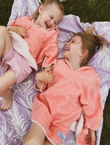 THE PEBBLE | Kid's Muslin Poncho
