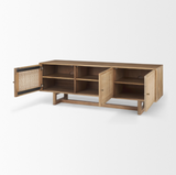 Grier Media Console in Light