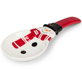 Happy Snowman Spoon Rest