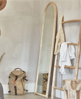 Coffee Wood Wall Ladder