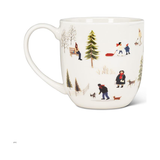 Outdoor Village Belly Mug