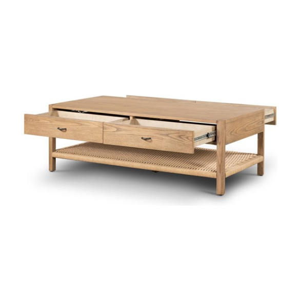 Zuma Coffee Table in Dune Ash