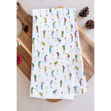 Watercolour Tea Towel