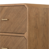 Caspian 6 Drawer Dresser in Natural Ash