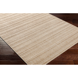 Eagean Outdoor Rug in Light Tan/Stripe