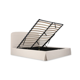 Joan Storage Bed in Cream