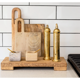 Trivet Riser in Reclaimed Elm Wood