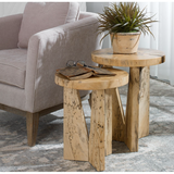 Nadette Nesting Tables, Natural, S/2