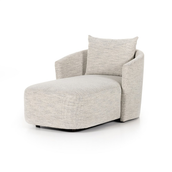 Farrah Chaise Lounge in Merino Cotton