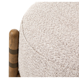 Enfield Ottoman in Astor Stone