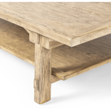 Trinity Coffee Table - Distressed Light Oak