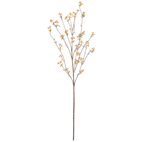 36" Yellow Blossom Spray