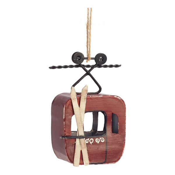Cable Car Ornament
