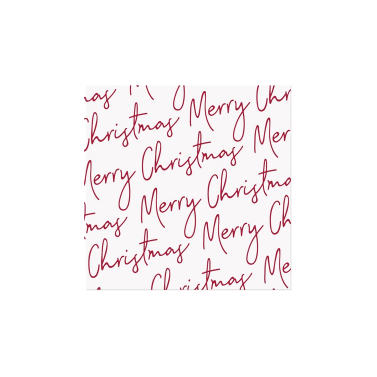 Merry Christmas Cocktail Napkin