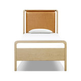 Rosedale Bed in Yucca Oak Veneer & Chaps Sand