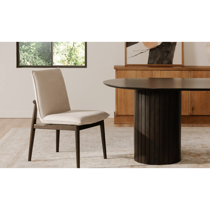 Charlie Dining Chair in Beige (Set of 2)