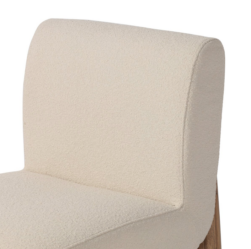 Markia Dining Chair in Boucle Light Taupe