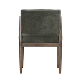 Athens Dining Chair in Olive Chenille