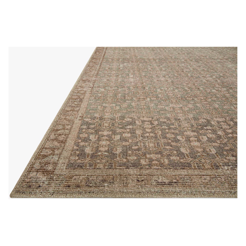 Aubrey Rug in Sage/Bark