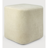 Cube Pouf in Sand