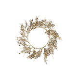 Faux Pearl, Beads & Glitter Wreath