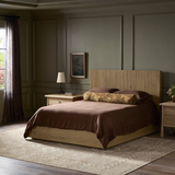 Leo Bed in Natural Oak