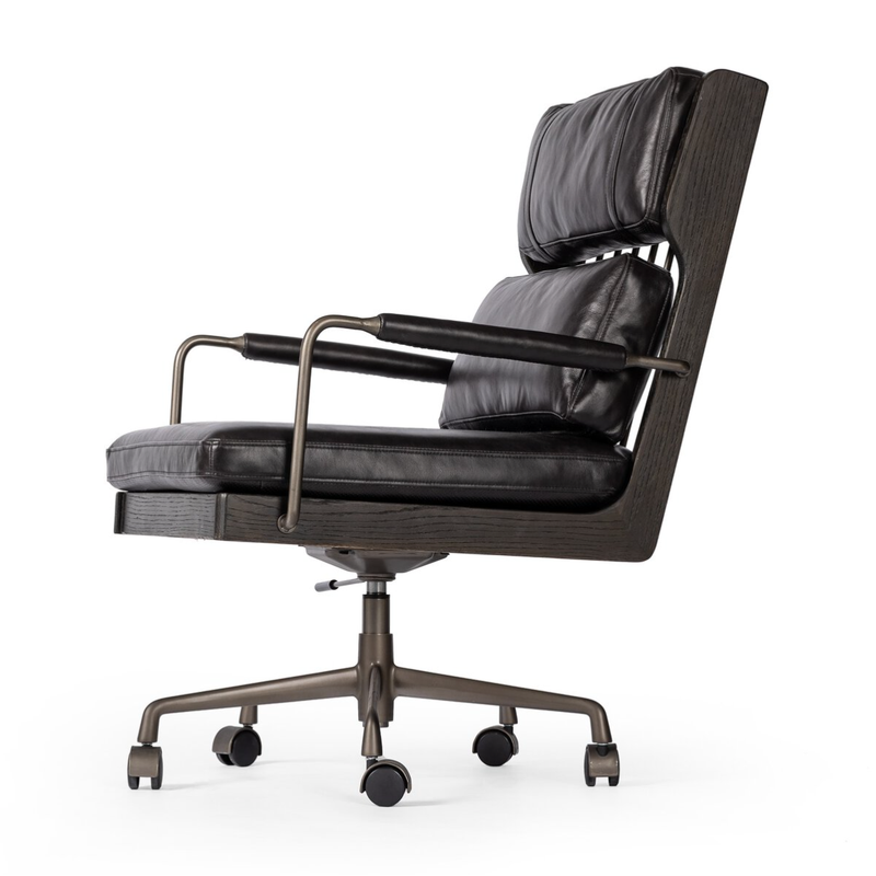 Ludvig Desk Chair in Sonoma Black