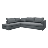 Taylor Left Sectional Asphalt Grey