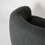 Aspen Swivel Chair - Charcoal